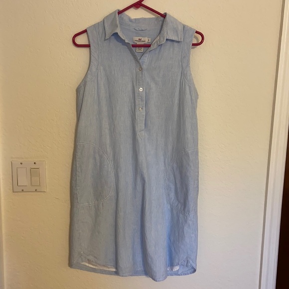 Vineyard Vines Dresses & Skirts - Vineyard Vines Sleeveless Shirtdress